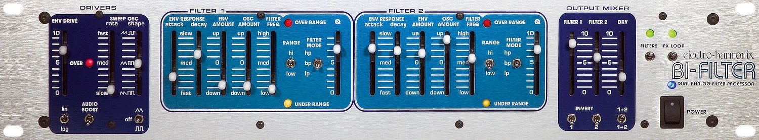 Electro-Harmonix Bi-Filter User Manual