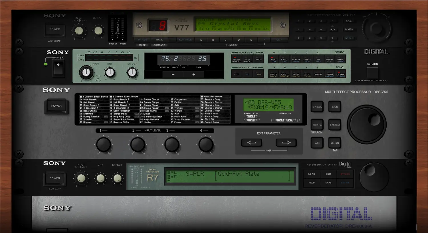 The Evolution of Sony Signal Processors