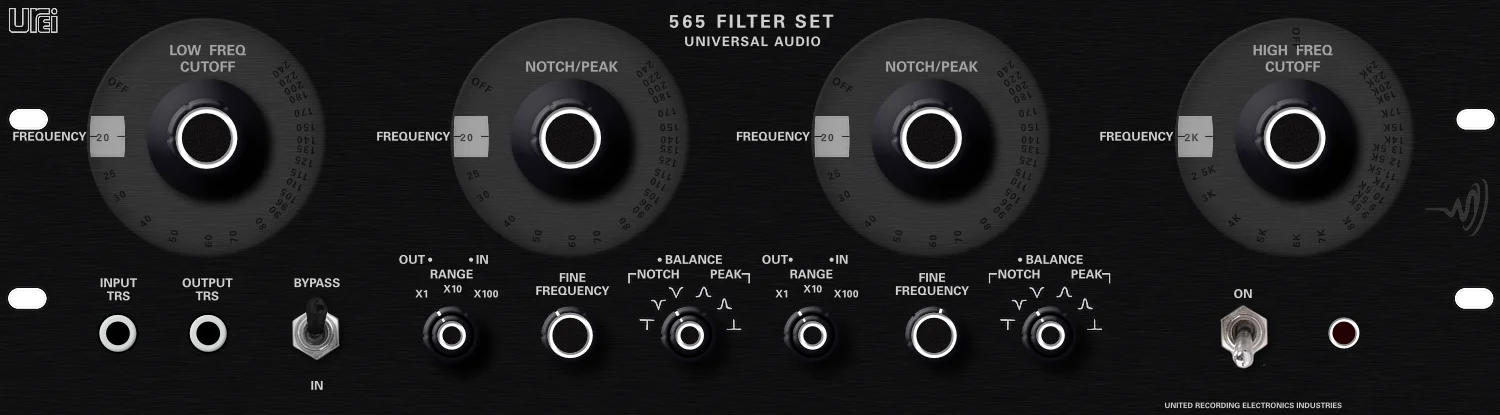 Urei 565 Filter Set